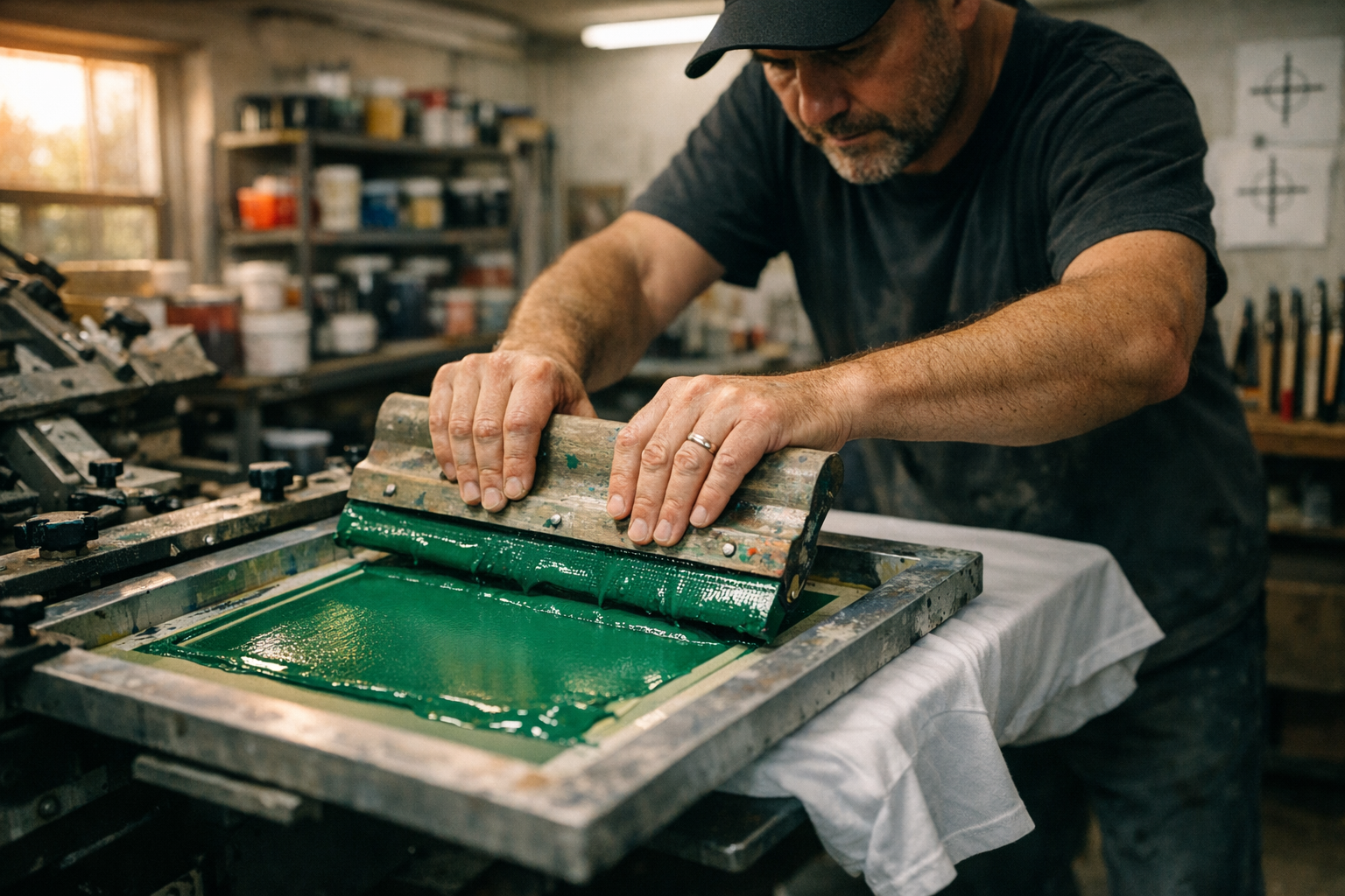 Verschillende druktechnieken voor t-shirts